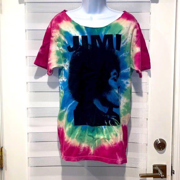 Authentic Hendrix Tie Dye T shirt. Size medium - Picture 2 of 5